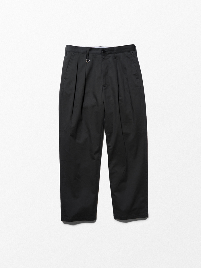 whiz limited 23SS PRESS PANTS ブラック-